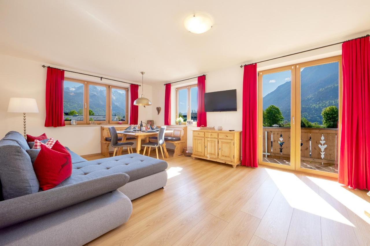 Ferienwohnung Wetterstein Гармиш-Партенкирхен Экстерьер фото