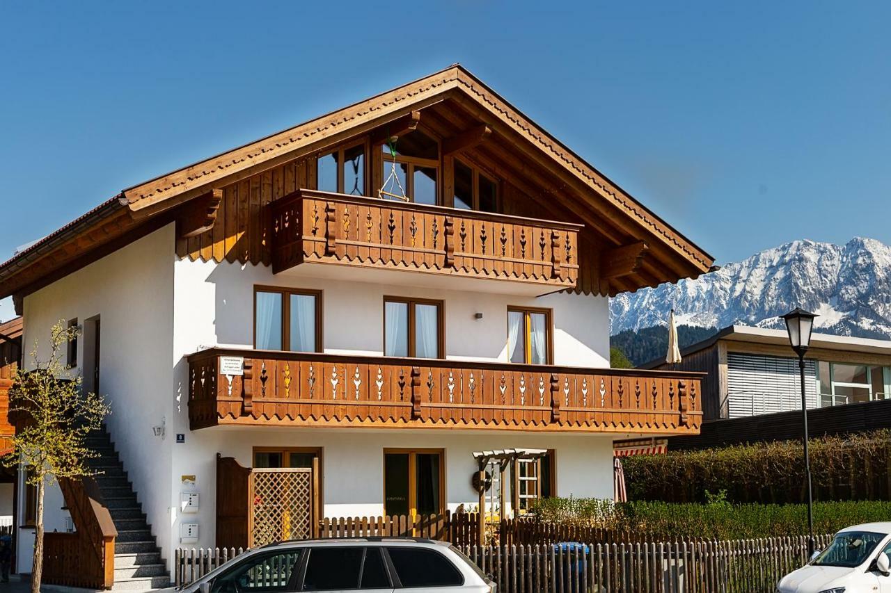 Ferienwohnung Wetterstein Гармиш-Партенкирхен Экстерьер фото